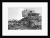 Destroyed Ammunition Truck by Anonymous