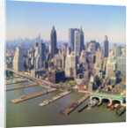 Lower Manhattan and Harbors by Anonymous
