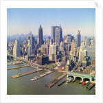 Lower Manhattan and Harbors by Anonymous