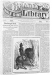 Cover of Beadle's Half Dime Library by Anonymous