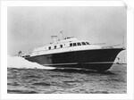 Large Yacht Offshore by Anonymous