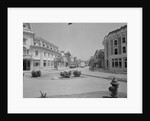 Workers Driving in Mock Town by Anonymous