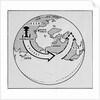 Diagram of Fallout from Nuclear Explosion by Anonymous