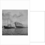Towing the World Grandeur Ship by Anonymous