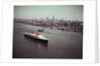 United States Passing New York Skyline by Anonymous