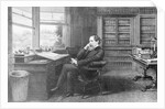 Charles Dickens in His Home Study by Anonymous