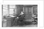 Charles Dickens in His Home Study by Anonymous