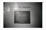 The New Colossus on Base of Statue of Liberty by Anonymous