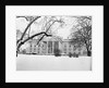 Snow Covering the White House Lawn by Anonymous