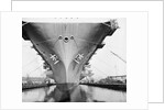 Bow of the USS Saratoga warship by Anonymous