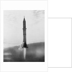 View of Army's Redstone Rocket Launching by Anonymous