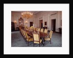 White House State Dining Room by Anonymous