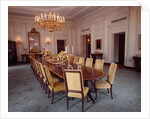 White House State Dining Room by Anonymous