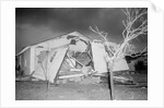 A House Damaged by a Tornado by Anonymous