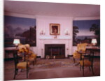 Interior of White House Diplomatic Area by Anonymous