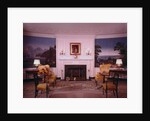Interior of White House Diplomatic Area by Anonymous