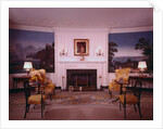 Interior of White House Diplomatic Area by Anonymous