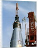 Rocket on Launch Pad by Anonymous