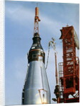 Rocket on Launch Pad by Anonymous