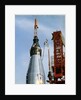 Rocket on Launch Pad by Anonymous