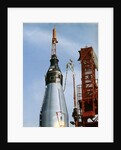 Rocket on Launch Pad by Anonymous