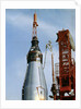 Rocket on Launch Pad by Anonymous