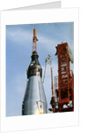 Rocket on Launch Pad by Anonymous