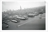 Ships Docking in New York Harbor by Anonymous