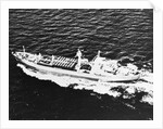 Aerial View of Ship by Anonymous