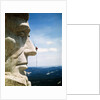 Mount Rushmore Repairman Working on Lincoln's Nose by Anonymous