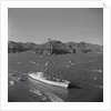 Large Ship Fleet in Ocean by Anonymous
