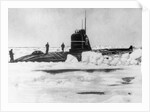 Soviet Submarine at the North Pole by Anonymous