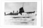 Soviet Submarine at the North Pole by Anonymous