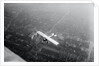 Charles Lindbergh Flying Over Landscape by Anonymous