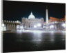 Saint Peter's Square and Basilica by Anonymous