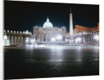 Saint Peter's Square and Basilica by Anonymous