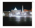 Saint Peter's Square and Basilica by Anonymous