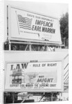 Political Billboards About Chief Justice Earl Warren by Anonymous