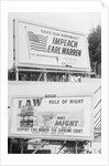 Political Billboards About Chief Justice Earl Warren by Anonymous