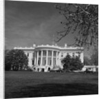 Exterior View of White House by Anonymous