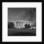Exterior View of White House by Anonymous