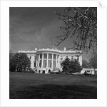 Exterior View of White House by Anonymous