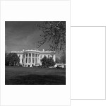 Exterior View of White House by Anonymous