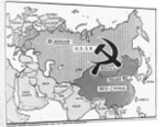 Great Decisions Map of Communist Countries by Anonymous