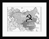 Great Decisions Map of Communist Countries by Anonymous