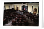 Empty Senate Chamber by Anonymous