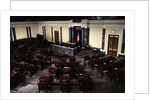 Empty Senate Chamber by Anonymous
