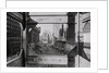 View of Steel Girders of the Old Times Tower by Anonymous