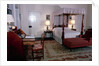 Interior of Guest Bedroom at Blair House by Anonymous