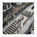 Sir Winston Churchill Funeral Procession by Anonymous